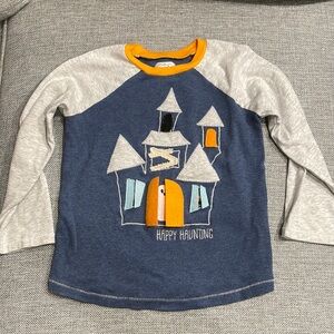 Mud Pie “Lift The Flap” Halloween Shirt Size Medium (2T-3T)